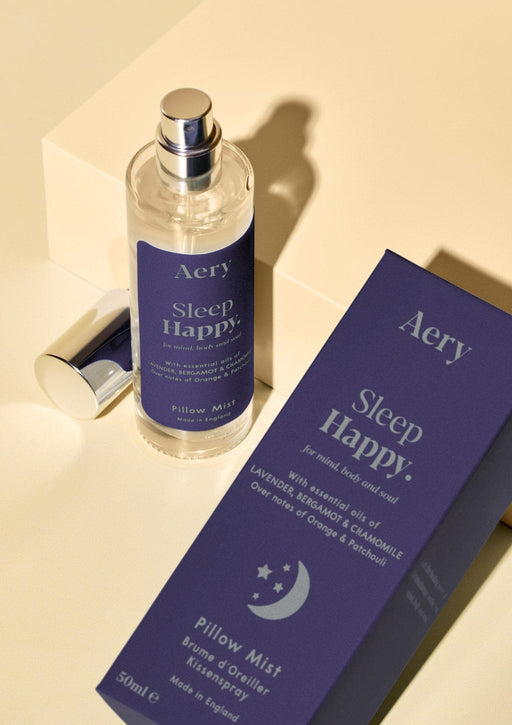 Sleep Happy Pillow Mist - Lavender Bergamot and Chamomile Aroma Therapy Aery Wholesale 