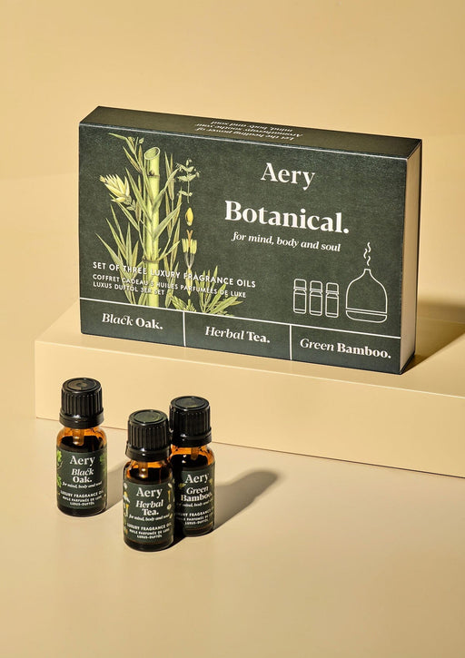 Green Botanical Fragrance Oil Set Botanical Aery Wholesale 