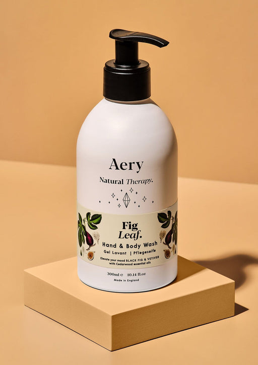 Fig Leaf Hand and Body Wash - Black Fig Vetiver and Cedarwood Botanical Aery Wholesale 