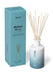 Blue Before Sleep diffuser by Aery displayed next to product packaging on white background 