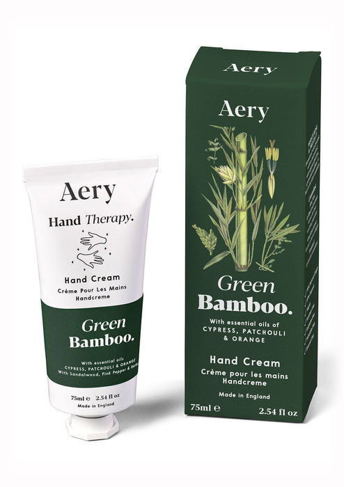 green bamboo hand cream