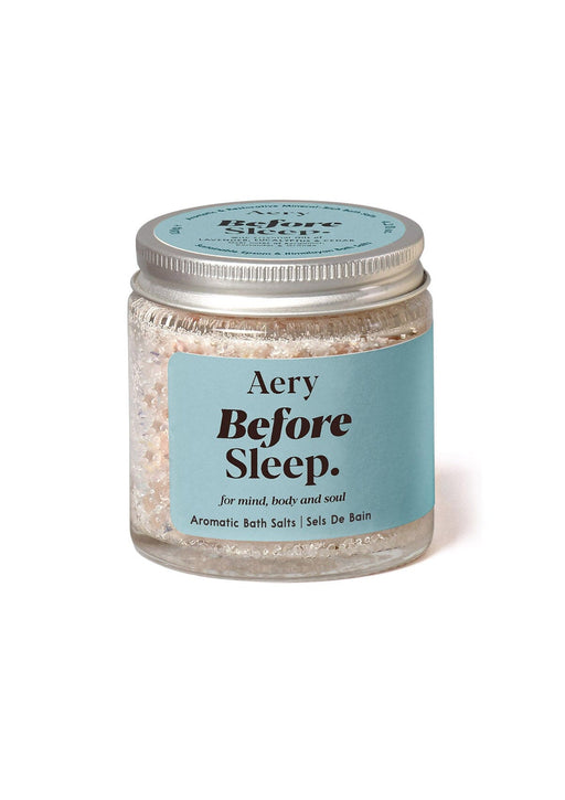 Before Sleep mini bath salts by Aery on white background 