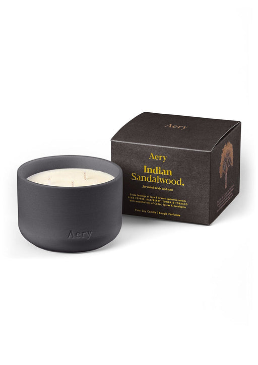 Indian Sandalwood Triple Wick Candle 450g Aery Wholesale 