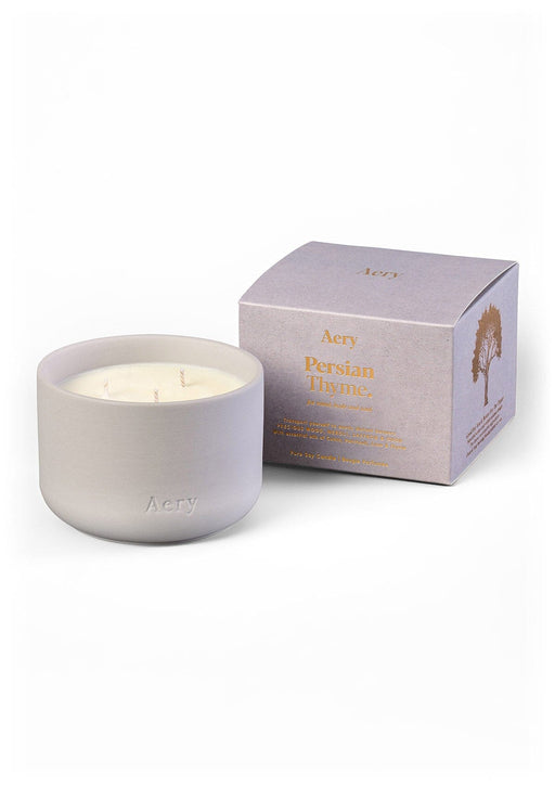 Persian Thyme Triple Wick Candle 450g Aery Wholesale 