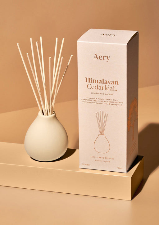 Himalayan Cedarleaf Reed Diffuser - Cedar Patchouli and Lemon Fernweh Collection Aery Wholesale 