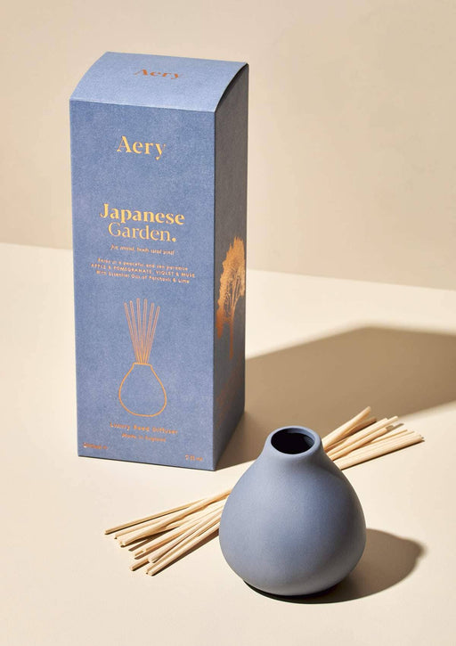 Japanese Garden Reed Diffuser - Apple Pomegranate and Musk Fernweh Collection Aery Wholesale 